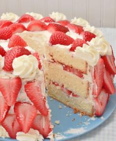
                    
                        Heavenly Strawberries n Cream Cake
                    
                