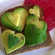
                    
                        Make this playful, easy, #avocado toast for your Valentine with a few heart shape cookie cutters.
                    
                