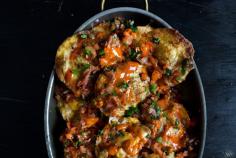 
                    
                        Fried Pork Dumpling Kimchi Nachos
                    
                