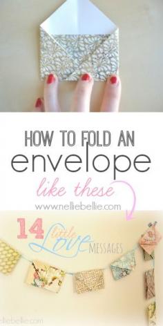 
                    
                        how to fold an envelope. easy tutorial.
                    
                