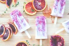 
                    
                        BLOOD ORANGE & THYME POPSICLES (DAIRY FREE)
                    
                