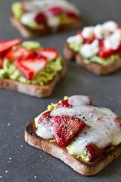 
                    
                        avocado strawberry + goat cheese sandwich {Could be worth a try??}
                    
                
