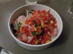 
                    
                        Greek "Spoon" Salad #Mediterranean #healthyeating #vegan #greek #foodie
                    
                