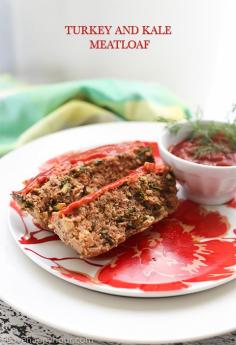 
                    
                        Turkey and Kale Meatloaf with Ketchup-Sriracha
                    
                