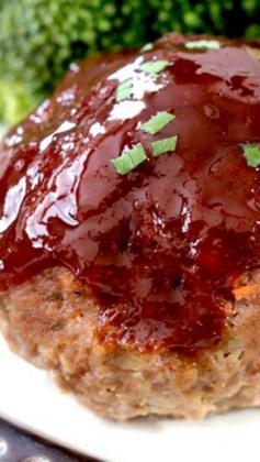 
                    
                        Mozzarella Stuffed Meatloaf Muffins ~ packed with spices, the perfect amount of veggies, oozing with melty mozzarella cheese and smothered in sweet, spicy, tangy BBQ Ketchup Glaze – all on your table in less than 35 minutes!
                    
                