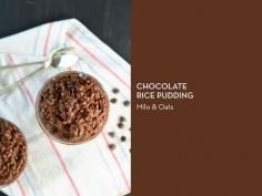 
                    
                        RICE PUDDING 10 WAYS – Chocolate Rice Pudding
                    
                