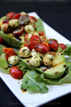 
                    
                        Caprese stuffed avocado
                    
                