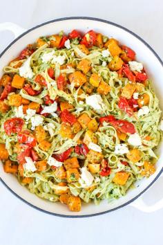 
                    
                        Pumpkin Pesto Pasta
                    
                