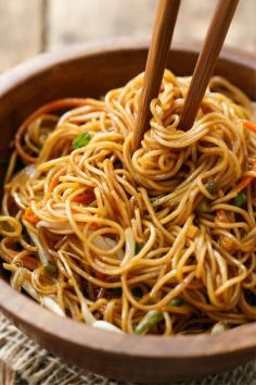 
                    
                        Need some dinner inspiration? These quick and easy Stir-Fried Soy Sauce Noodles are full of flavor!
                    
                