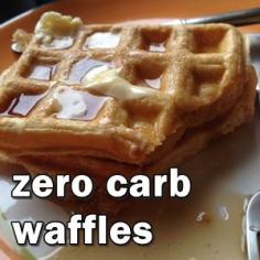 
                    
                        Zero Carb Waffles
                    
                