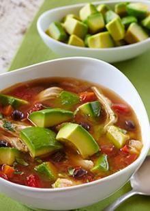 Avocado Mexicali Soup #Recipe  Fresh Hass Avocado Recipes