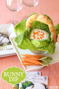 
                    
                        Easter Bunny Carrot Dip in a Bread  Basket!
                    
                