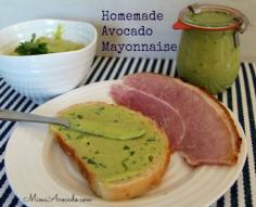 
                    
                        Homemade Avocado Mayonnaise and a Giveaway! ~ mimiavocado.com
                    
                