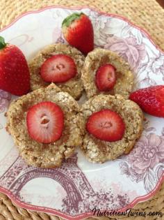 
                    
                        Strawberry Banana Breakfast Cookies | Only 75 Calories | Healthy cookie for breakfast | Energy boosting & delicious way to start your day | For MORE RECIPES please SIGN UP for our FREE NEWSLETTER www.NutritionTwin...
                    
                