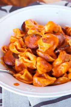 Top 20 Most Popular Recipes of 2013: Cheesy Sausage Tortellini