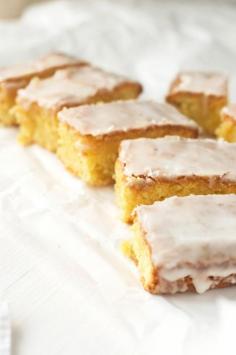 Lemon Drizzle Slices- Gluten Free