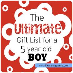 
                    
                        Great gift ideas for 5 year old boy!  Made by a mom of boys!
                    
                