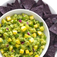 
                    
                        Pineapple Guacamole- Fresh pineapple gives a bright burst of flavor to this easy guacamole!
                    
                
