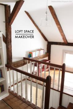
                    
                        That's My Letter: "L" is for Loft Space Makeover
                    
                