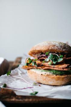 
                    
                        spicy sweet potato chip + avocado sammie | dolly and oatmeal
                    
                