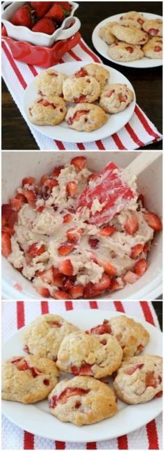
                    
                        Strawberry Shortcake Cookies on twopeasandtheirpo... If you like strawberry shortcake, you will LOVE these cookies!
                    
                