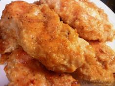 "Baked Chicken - Not Fried! The best chicken ever!! You won't believe this is baked and not fried! No skin. No frying. Just super moist and flavorful! Move over KFC, I think you found your rival!"    ***Repinning recipes from my Chicken Dinner Board - yum.