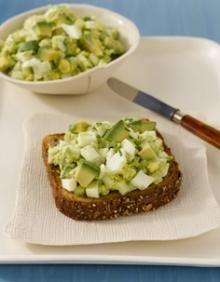 
                    
                        Add green to your sandwich naturally with avocado - Try our avocado egg salad #TeamGoodFat
                    
                