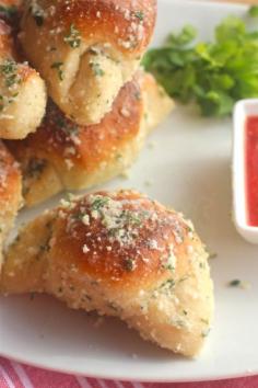 
                    
                        homemade garlic parmesan crescents
                    
                