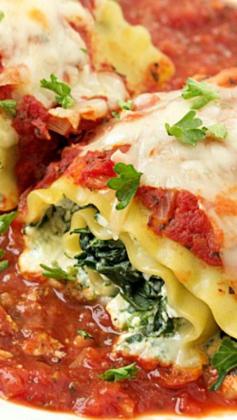 
                    
                        Spinach Lasagna Roll-Up Recipe ~ An incredible easy weeknight or weekend dinner... It is out-of-this-world delicious.
                    
                