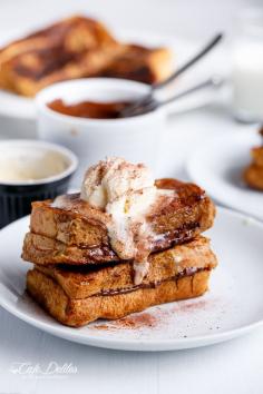 
                    
                        CAPPUCCINO FRENCH TOAST WITH COFFEE CREAM
                    
                
