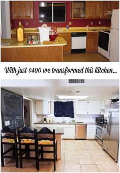 Kitchen Updates for Under $400 and Dining Room Part 2 -