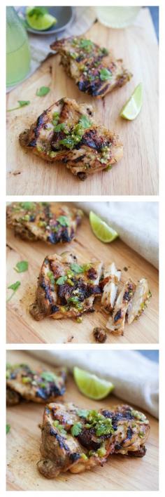 
                    
                        Chili Lime Grilled Chicken. So juicy, yummy, with a nice tangy taste from the lime juice. This recipe is perfect for summer grilling. rasamalaysia.com
                    
                