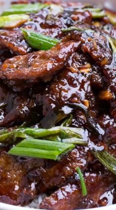 
                    
                        Mongolian Beef (PF Chang's Copycat) ~ Fabulously delicious and it’s easy to make at home
                    
                