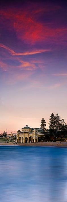 
                    
                        A Colorful Summer Sunset Over Cottesloe Beach in Western Australia - Masterchef Australia Filmed A Cooking Challenge Here In 2013-2014 Season.
                    
                