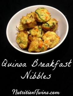 
                    
                        Quinoa Breakfast Nibbles | Only 32 Calories | Grab a few on  your way out the door | Perfect morning boost to keep you satisfied & aid weight loss |For MORE RECIPES, Fitness and Nutrition Tips please SIGN UP for our FREE NEWSLETTER www.Nutritontwins...
                    
                