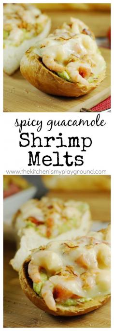 
                    
                        Spicy Guacamole Shrimp Melts ~ a hearty & fun choice for sandwich night! www.thekitchenism...
                    
                