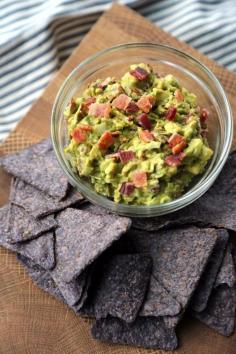 
                    
                        Two words: bacon guacamole. With juicy tomatoes, creamy avocados, and crunchy bacon, each bite of this mix is a taste explosion.
                    
                