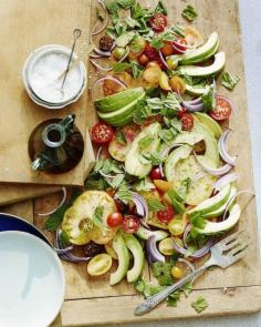 
                    
                        Seriously excited for Spring + this Avocado and Heirloom Tomato Salad from www.whatsgabycook... (What's Gaby Cooking)
                    
                