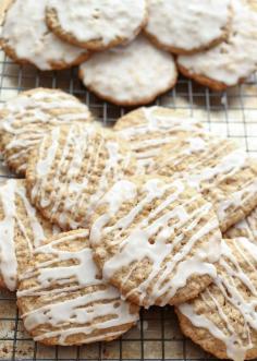 I put this cookie recipe in Holidays because Xmas if my favorite time for oatmeal cookies :) Old Fashioned Iced Oatmeal Cookies, traditional and gluten free recipes by Barefeet In The Kitchen