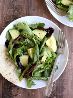 
                    
                        Roasted Asparagus and Avocado Salad with Lemon-Parmesan Vinaigrette
                    
                