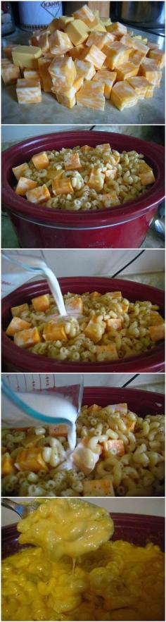 
                    
                        Crock Pot Mac and Cheese – A great meal to make in your crock pot on a busy day. So cheesy and creamy!
                    
                