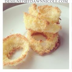 coconut onion rings #whole30