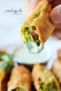 Cheesecake Factory Avocado Egg Rolls - It's so much cheaper to make right at home and it tastes a million times better too! #avocado #eggrolls #diy #homemade