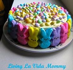 
                    
                        Easy Peeps Easter Cake
                    
                