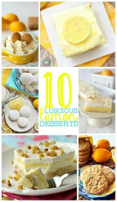 
                    
                        10 Luscious Lemon Desserts
                    
                