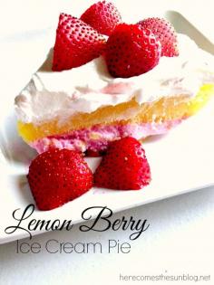
                    
                        Lemon Berry Ice Cream Pie | TodaysCreativeBlo...
                    
                