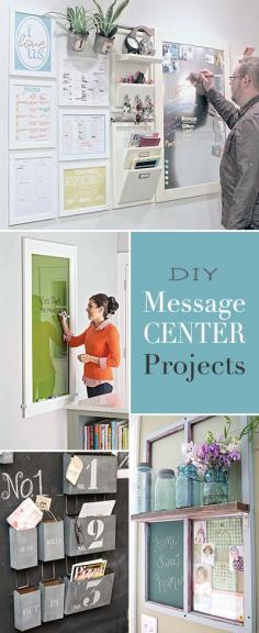 
                    
                        DIY Message Center Projects • Awesome ideas and Tutorials!
                    
                