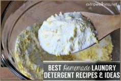 
                    
                        Homemade DIY Laundry Detergent. it's cheaper, better for you, and cleans your clothes better.{Tested & Proven} www.extrawellness...
                    
                