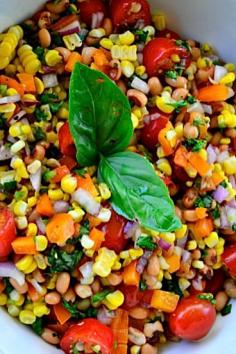 
                    
                        Blackeye Peas Fresh Corn Salad reluctantentertai...
                    
                