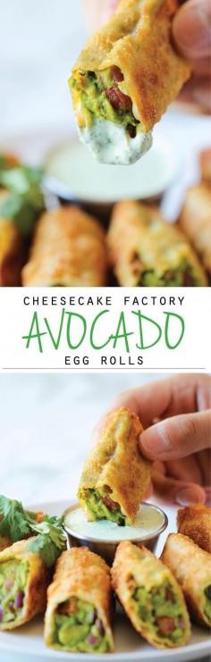 
                    
                        Cheesecake Factory Avocado Egg Rolls
                    
                